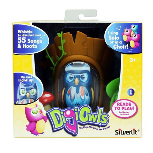 SilverLit Digi Bird Toy Battery Operated Single Figure Whistle Ring Moving  Head 
